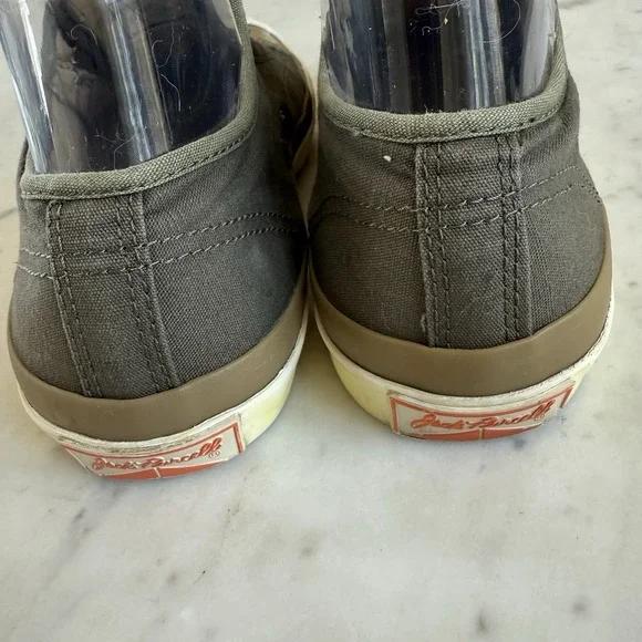 Converse Jack Purcell x John Varvatos Mens 6.5 Olive Slip On Canvas $150 1W221 Converse Jack Purcell x John Varvatos Mens 6.5 Olive Slip On  main image 2